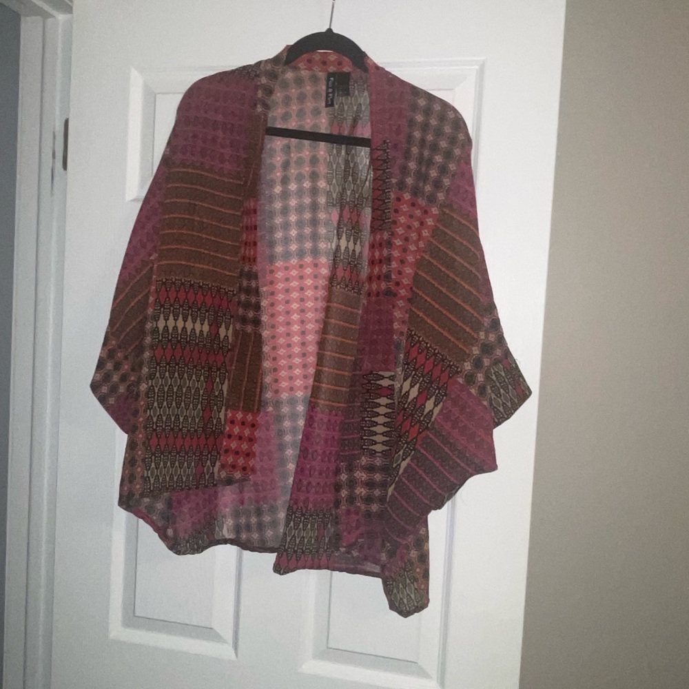 5 for $25 Multi print kimono